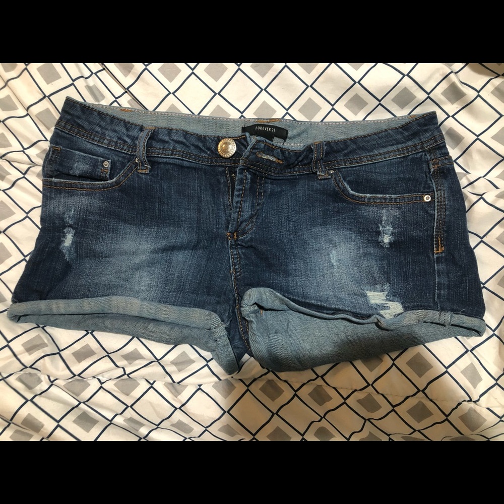 Jean short shorts